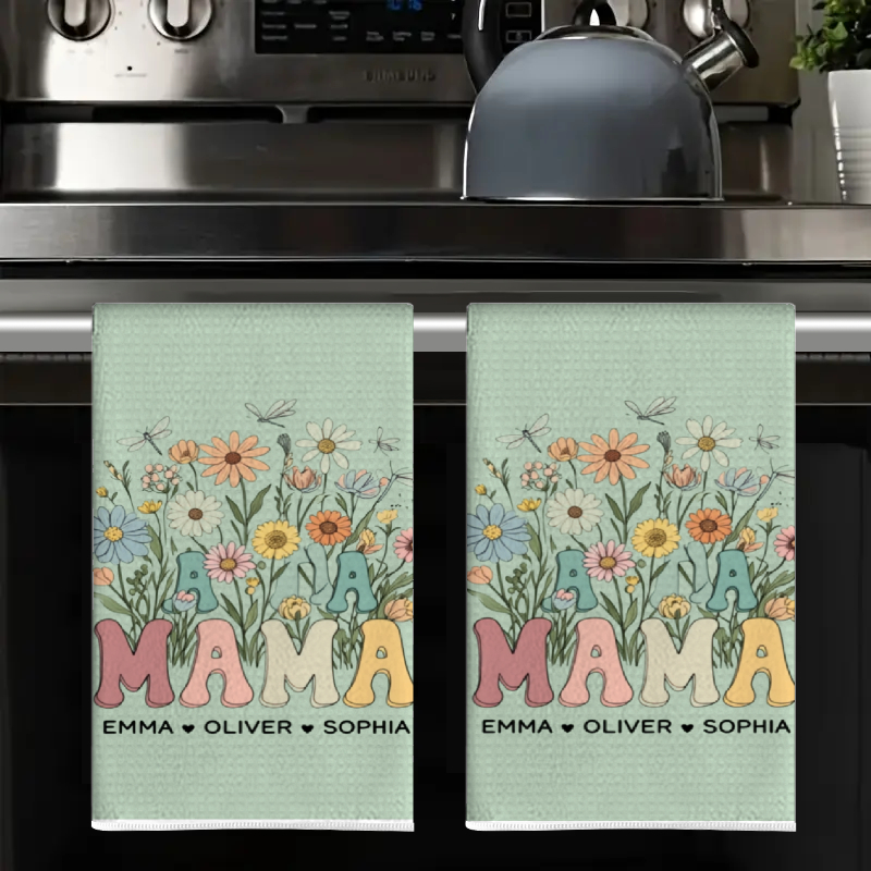 2 ชิ้น, ผ้าเช็ดครัวลายวินเทจสำ - Home Cooking Mama บทวิจารณ์และราคา